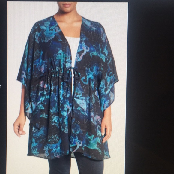 Melissa McCarthy Other - Melissa McCarthy Tie front woven topper